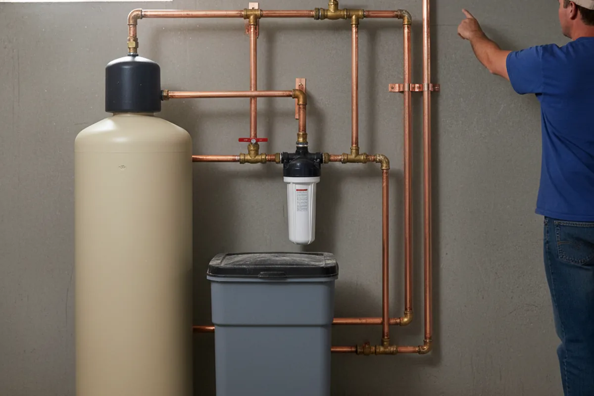 Whole-house water treatment system installed in Brandenburg